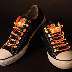LED점등 신발끈 (오렌지)