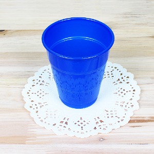 파티용 칼라 컵-블루(10개입)